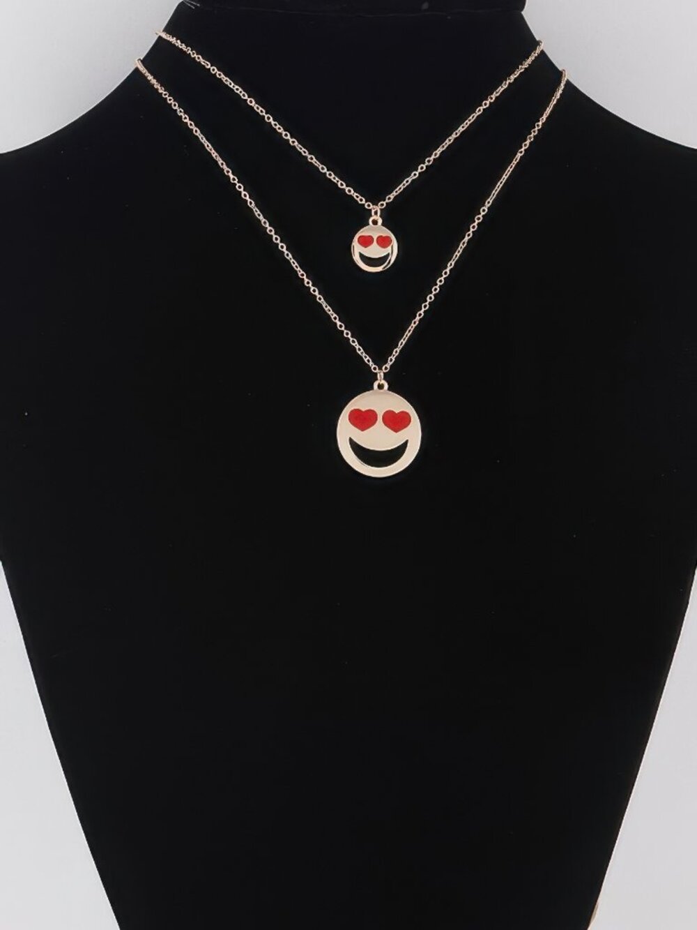 Heart Eyes Emoji Necklace
